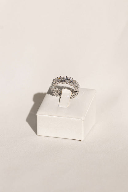 0.37 CT Round Full Eternity Lab Grown Diamond Wedding Band