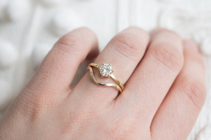 0.37 CT Round Full Eternity Lab Grown Diamond Wedding Band