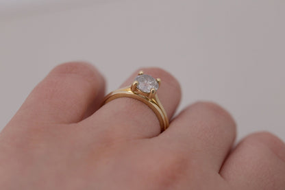 0.37 CT Round Full Eternity Lab Grown Diamond Wedding Band