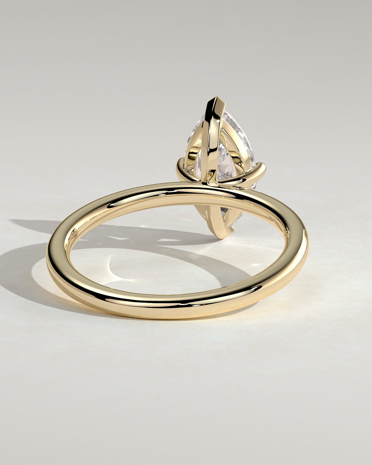 Marquise Solitaire Lab Grown Diamond Engagement Ring