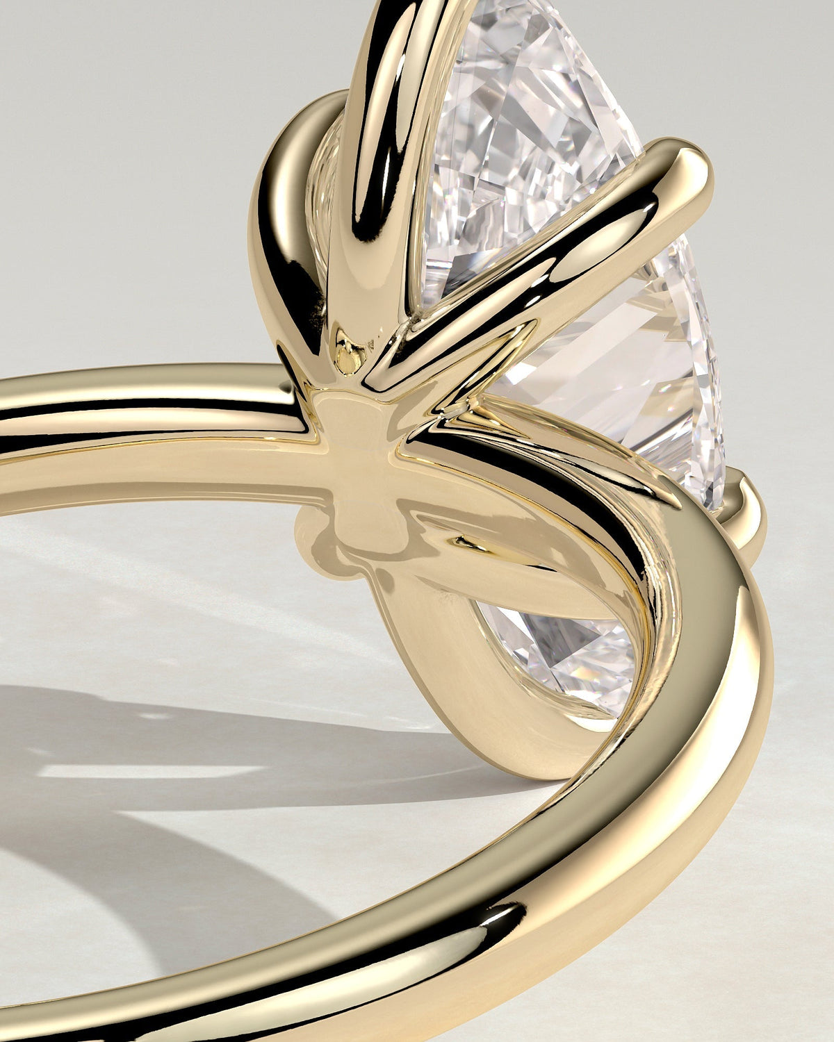 Marquise Solitaire Lab Grown Diamond Engagement Ring