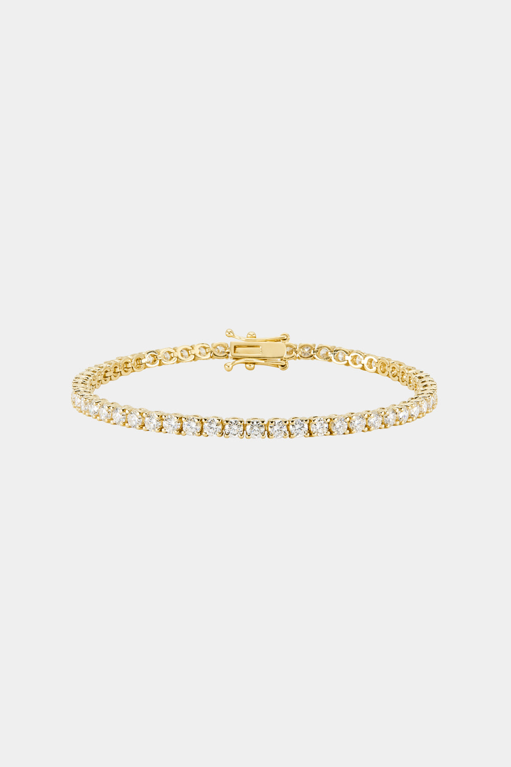 4.5 TCW Round Stones Lab Grown Diamond Tennis Bracelet