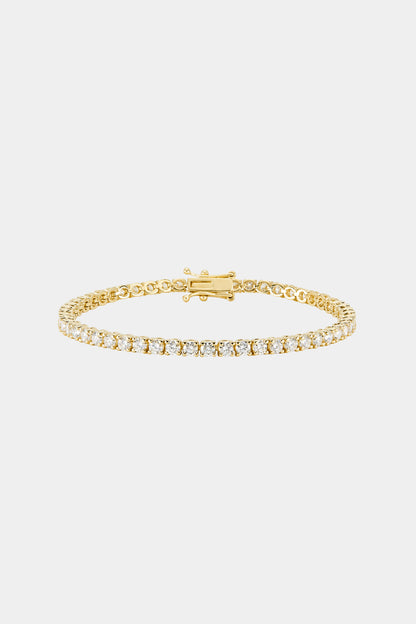 4.5 TCW Round Stones Lab Grown Diamond Tennis Bracelet