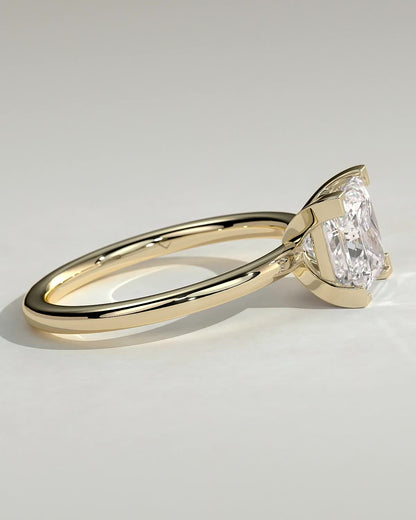 Princess Solitaire Lab Grown Diamond Engagement Ring