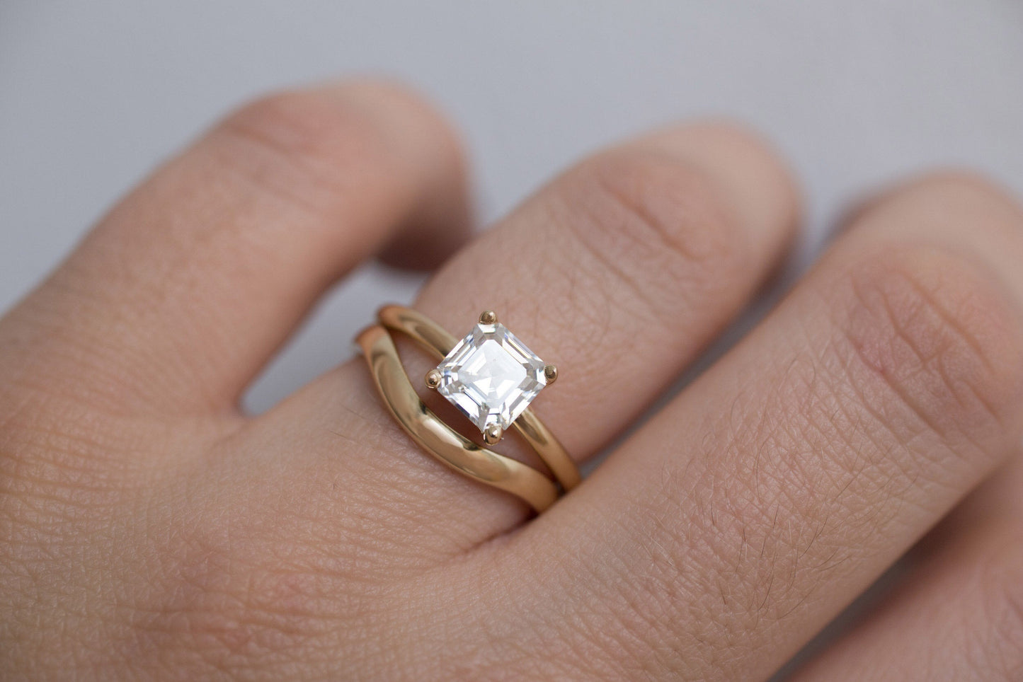 0.37 CT Round Full Eternity Lab Grown Diamond Wedding Band