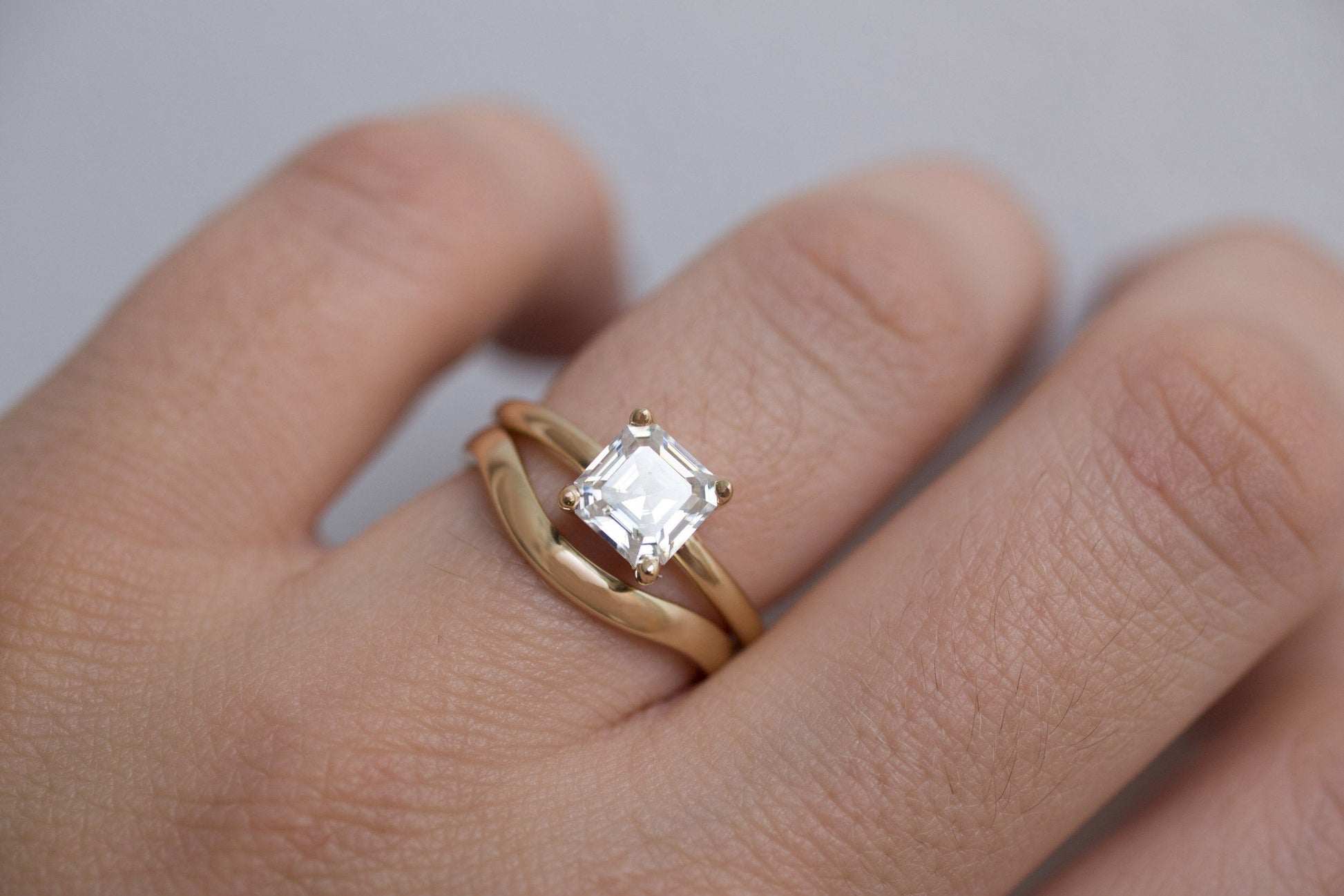 0.37 CT Round Full Eternity Lab Grown Diamond Wedding Band