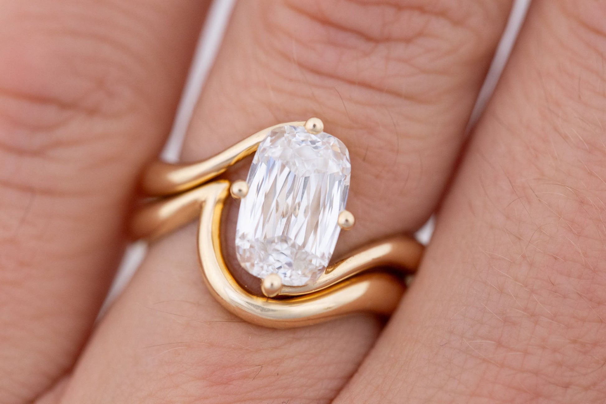 0.37 CT Round Full Eternity Lab Grown Diamond Wedding Band