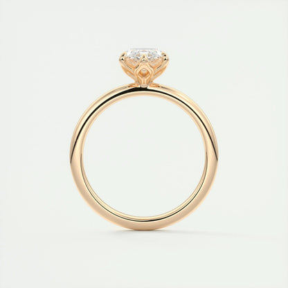 1.5 CT Marquise Solitaire CVD F/VS1 Diamond Engagement Ring 21