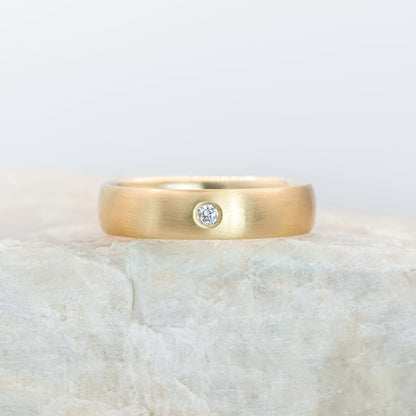0.37 CT Round Full Eternity Lab Grown Diamond Wedding Band