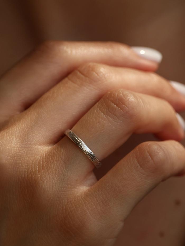 Marquise Cut Cluster Styled Lab Grown Wedding Band
