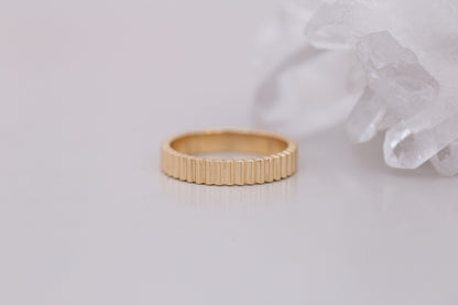 0.37 CT Round Full Eternity Lab Grown Diamond Wedding Band