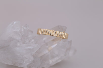 0.37 CT Round Full Eternity Lab Grown Diamond Wedding Band