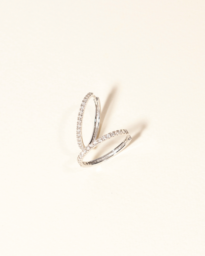 1.0 CT Round Bezel Solitaire Lab Grown Diamond Earrings