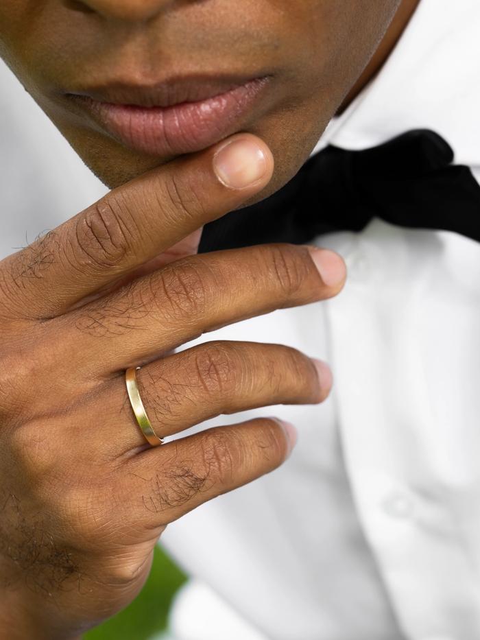 Marquise Cut Cluster Styled Lab Grown Wedding Band
