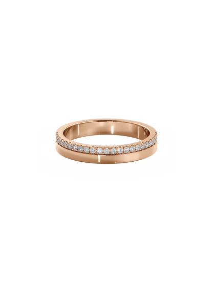 0.37 CT Round Full Eternity Lab Grown Diamond Wedding Band