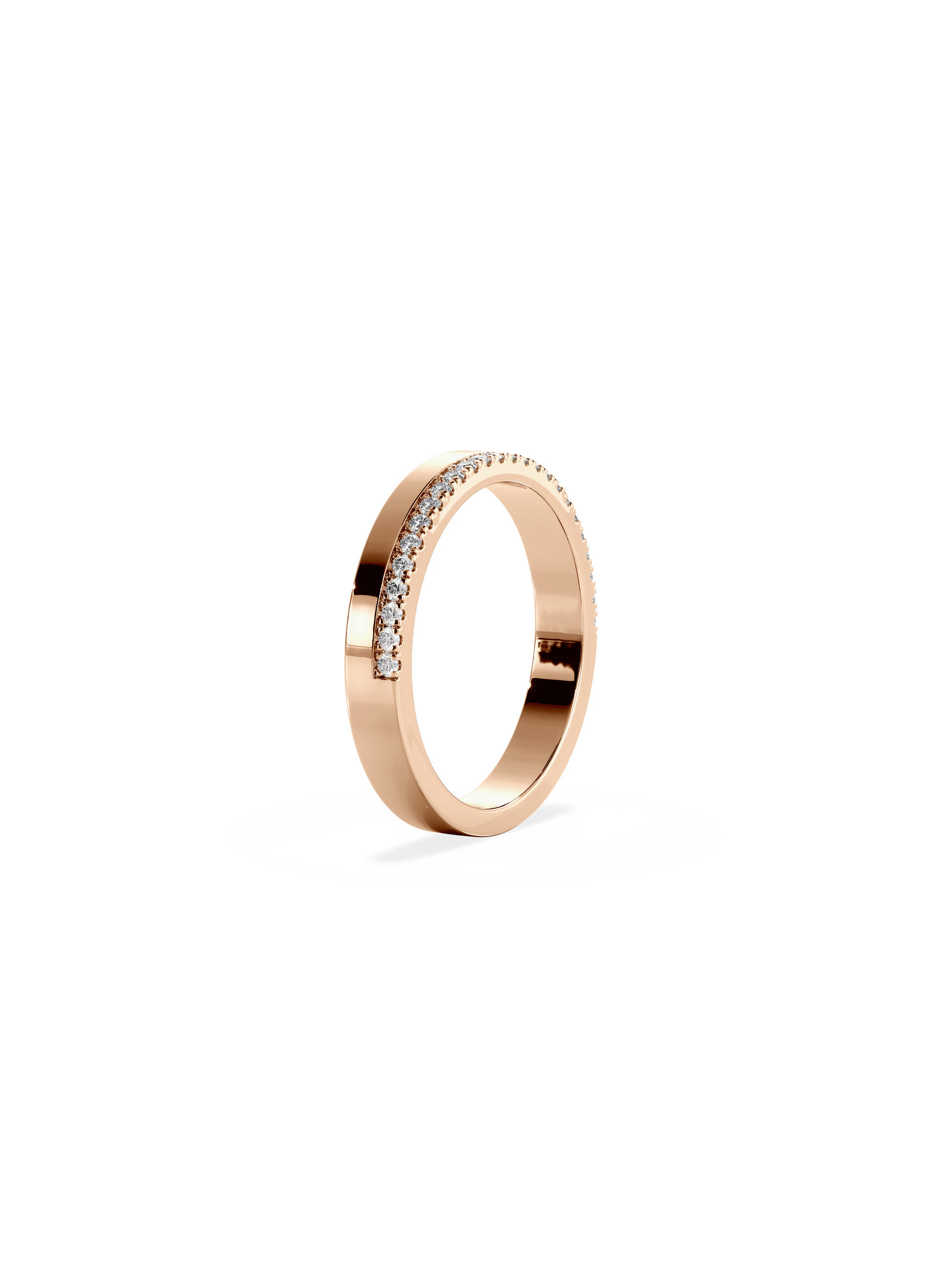 0.37 CT Round Full Eternity Lab Grown Diamond Wedding Band