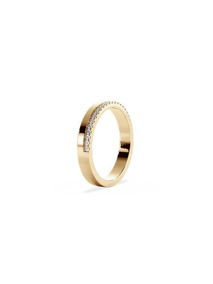 0.37 CT Round Full Eternity Lab Grown Diamond Wedding Band
