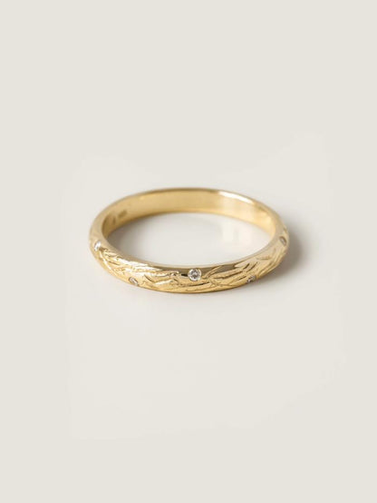 Marquise Cut Cluster Styled Lab Grown Wedding Band