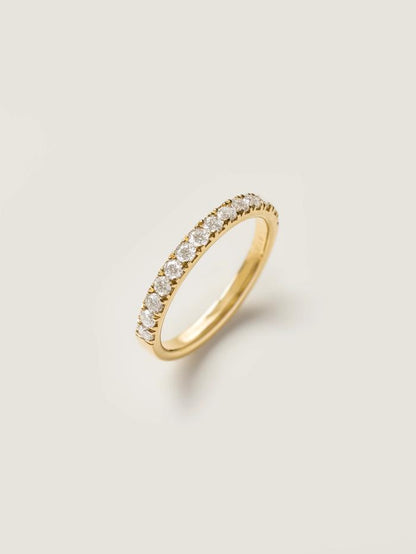 Marquise Cut Cluster Styled Lab Grown Wedding Band