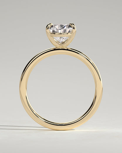 Pear Solitaire Lab Grown Diamond Engagement Ring