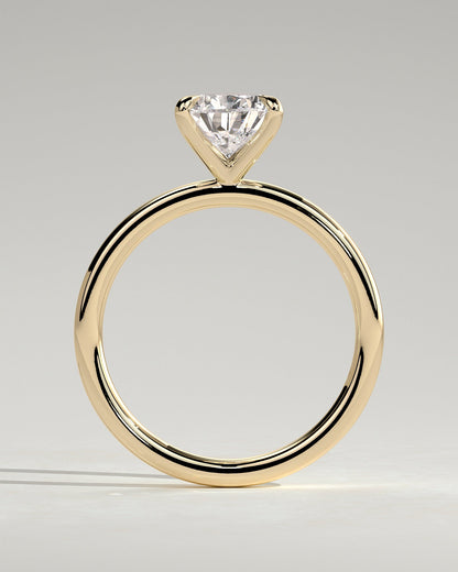 Pear Solitaire Lab Grown Diamond Engagement Ring