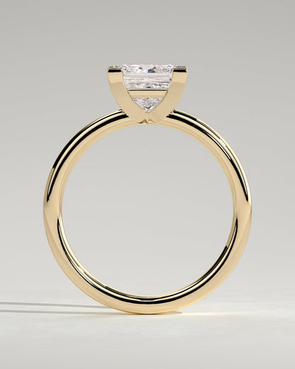 Princess Solitaire Lab Grown Diamond Engagement Ring