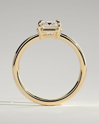 Emerald Harper Solitaire Lab Grown Diamond Engagement Ring