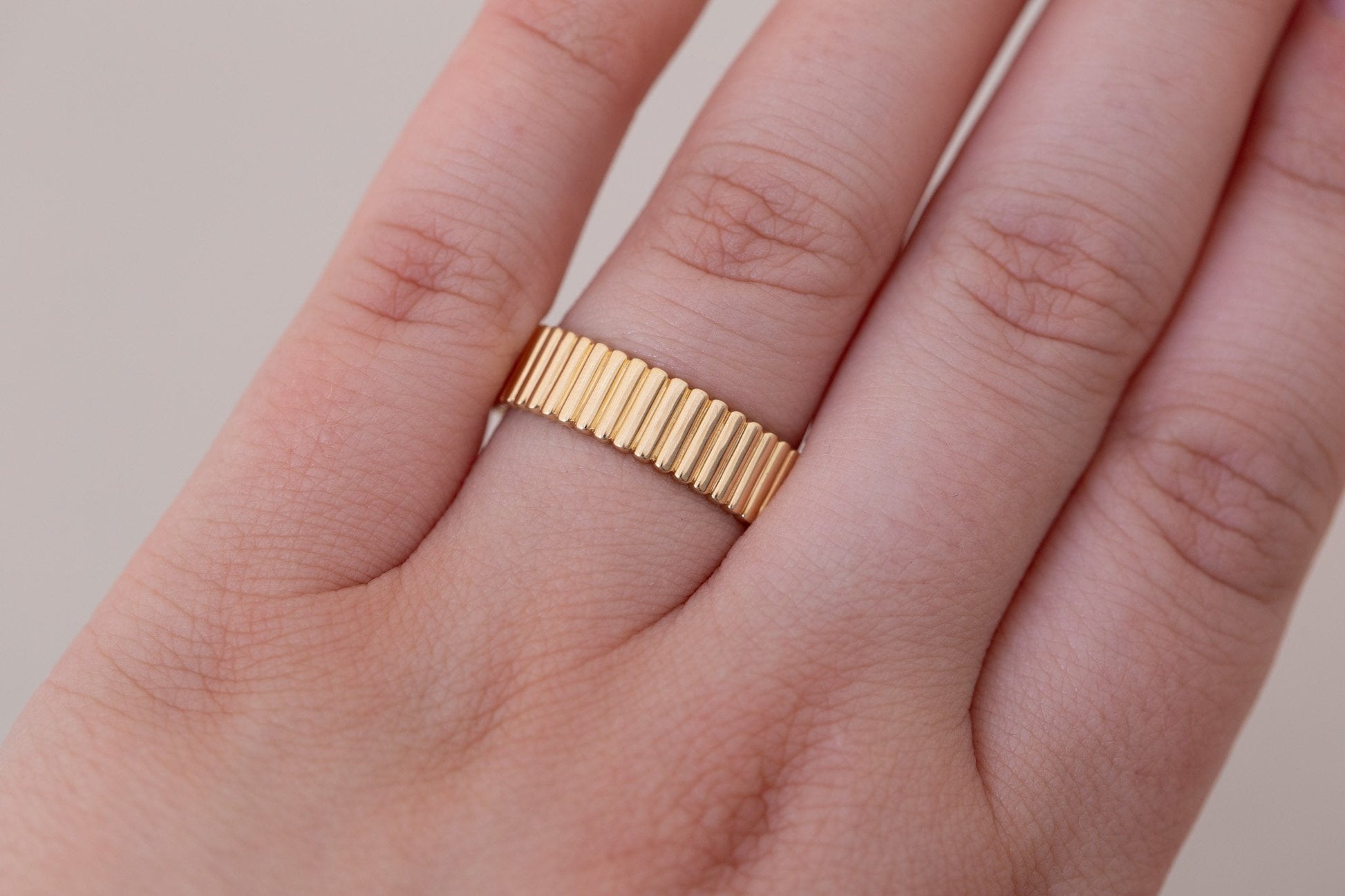 0.37 CT Round Full Eternity Lab Grown Diamond Wedding Band