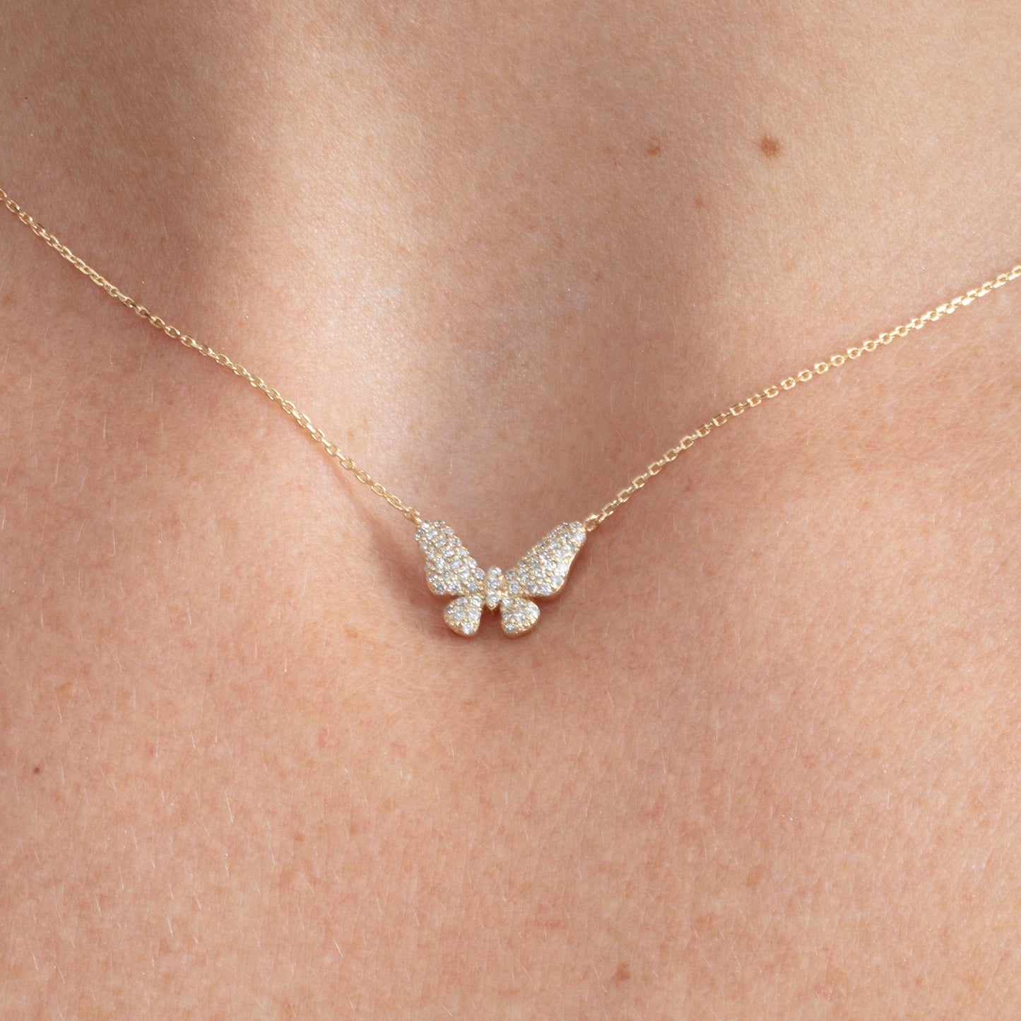 1.0 CT Round Bezel Solitaire Lab Grown Diamond Necklace