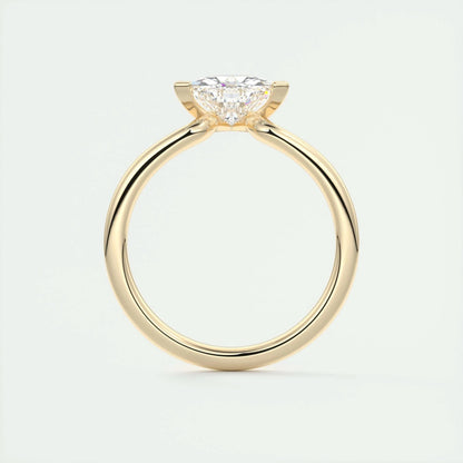 1.5 CT Trillion Solitaire CVD F/VS1 Diamond Engagement Ring 14