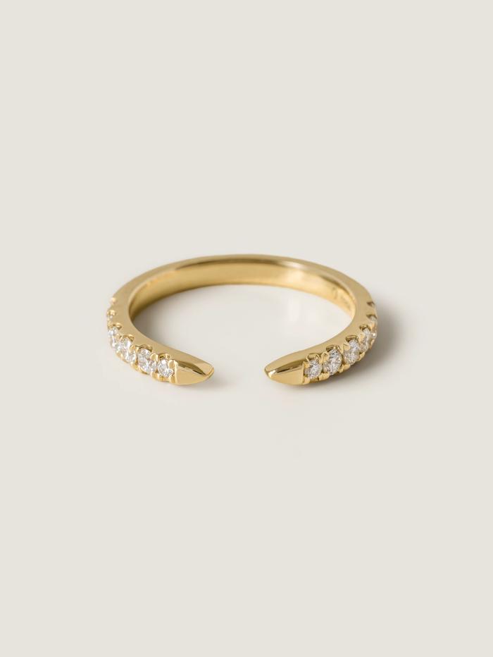 Marquise Cut Cluster Styled Lab Grown Wedding Band