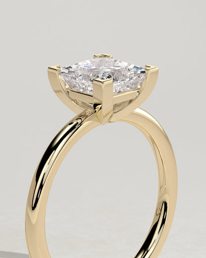 Princess Solitaire Lab Grown Diamond Engagement Ring