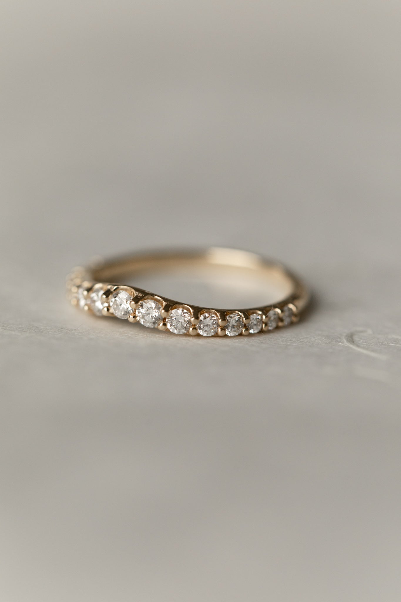 0.37 CT Round Full Eternity Lab Grown Diamond Wedding Band
