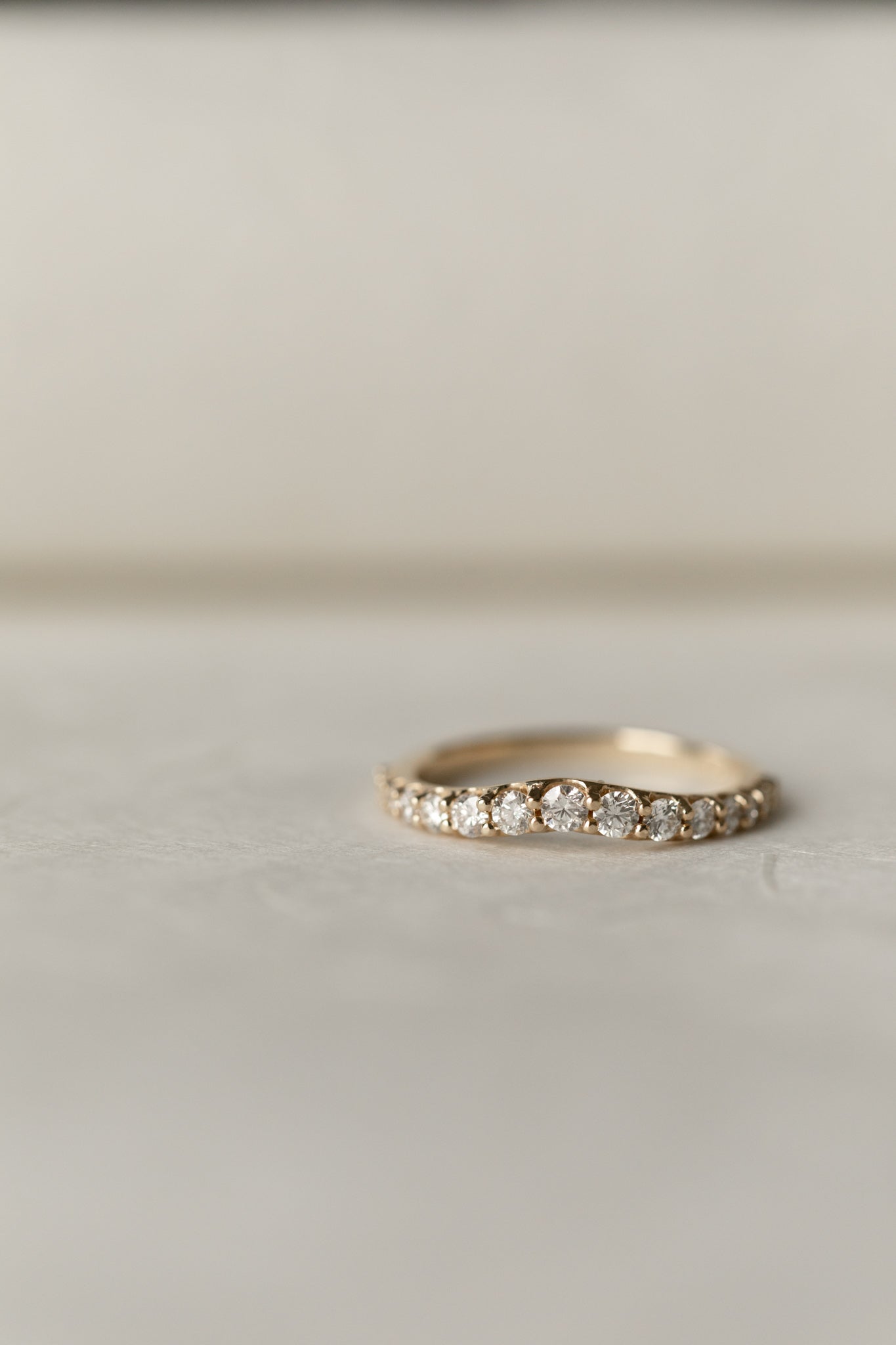 0.37 CT Round Full Eternity Lab Grown Diamond Wedding Band