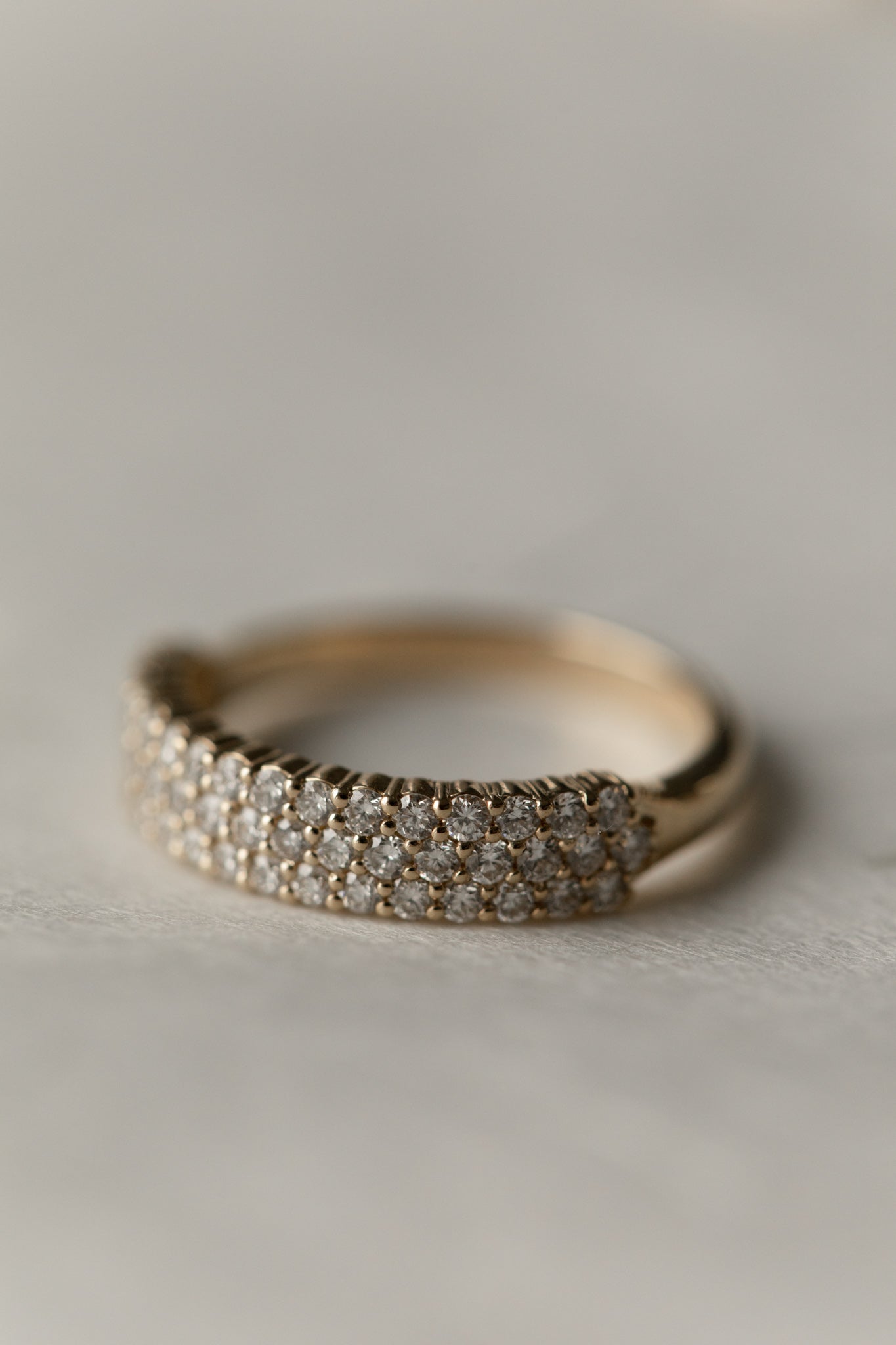 0.37 CT Round Full Eternity Lab Grown Diamond Wedding Band