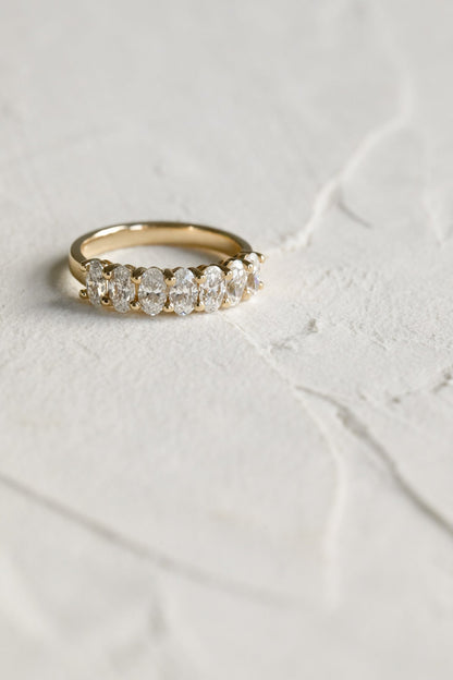 0.37 CT Round Full Eternity Lab Grown Diamond Wedding Band