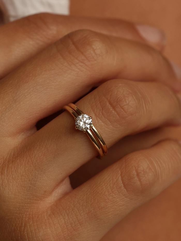 Marquise Cut Cluster Styled Lab Grown Wedding Band