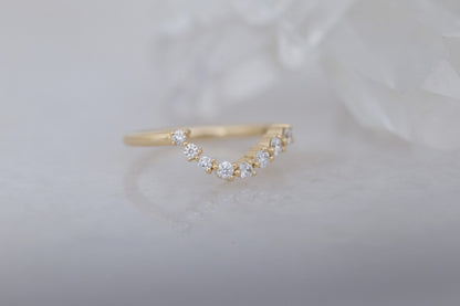 0.37 CT Round Full Eternity Lab Grown Diamond Wedding Band