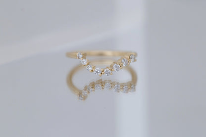0.37 CT Round Full Eternity Lab Grown Diamond Wedding Band