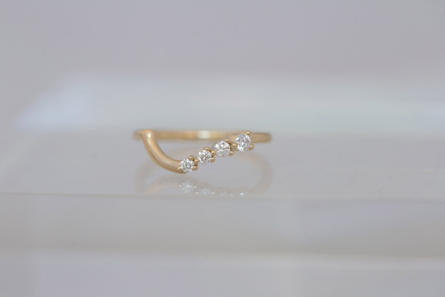 0.37 CT Round Full Eternity Lab Grown Diamond Wedding Band