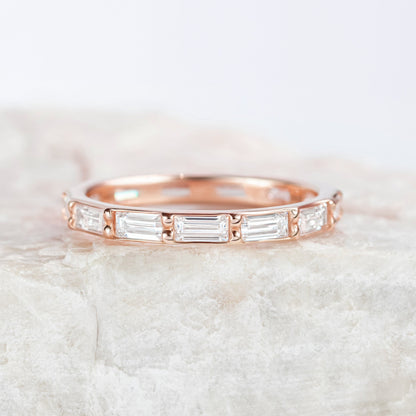 0.37 CT Round Full Eternity Lab Grown Diamond Wedding Band