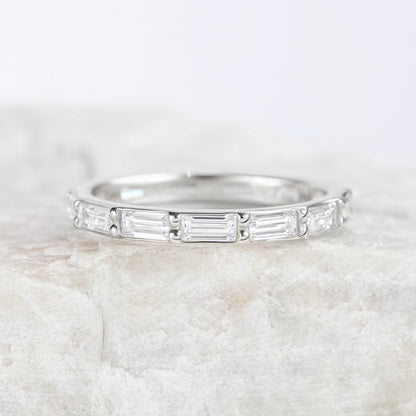 0.37 CT Round Full Eternity Lab Grown Diamond Wedding Band