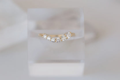 0.37 CT Round Full Eternity Lab Grown Diamond Wedding Band