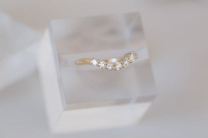 0.37 CT Round Full Eternity Lab Grown Diamond Wedding Band