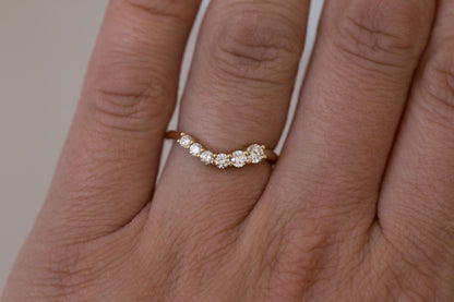 0.37 CT Round Full Eternity Lab Grown Diamond Wedding Band