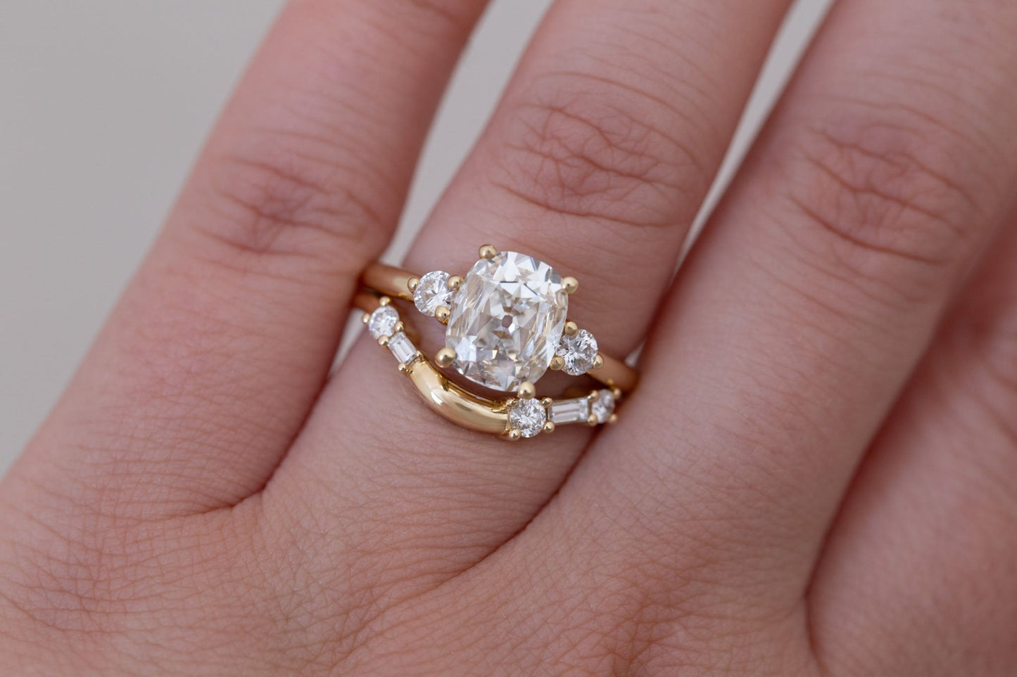 0.37 CT Round Full Eternity Lab Grown Diamond Wedding Band