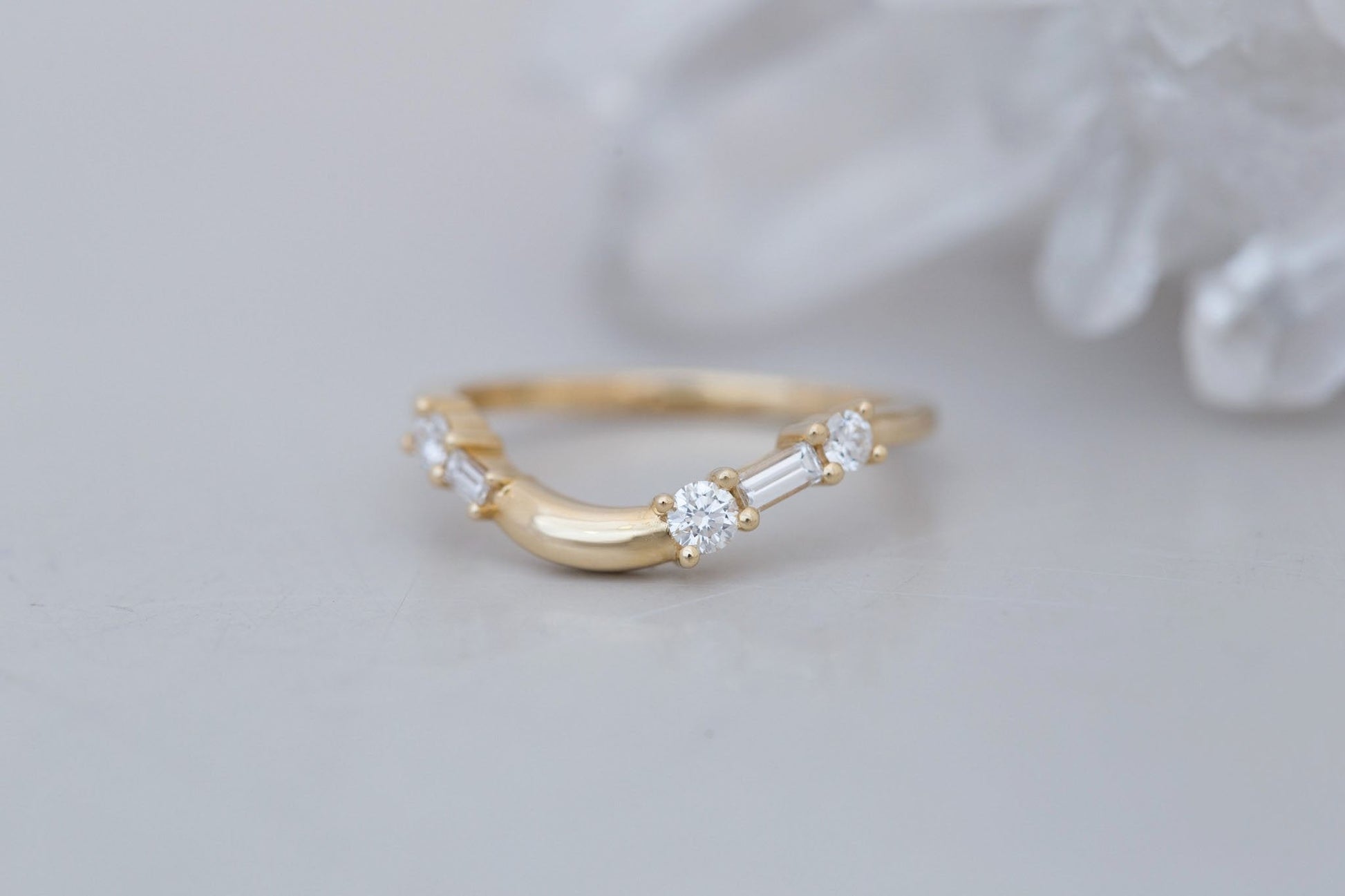 0.37 CT Round Full Eternity Lab Grown Diamond Wedding Band