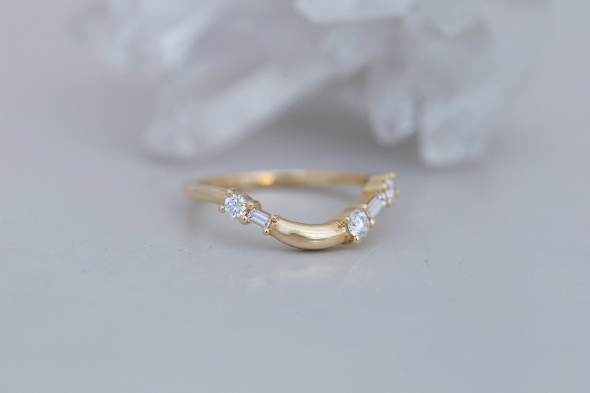 0.37 CT Round Full Eternity Lab Grown Diamond Wedding Band