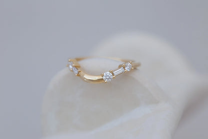 0.37 CT Round Full Eternity Lab Grown Diamond Wedding Band
