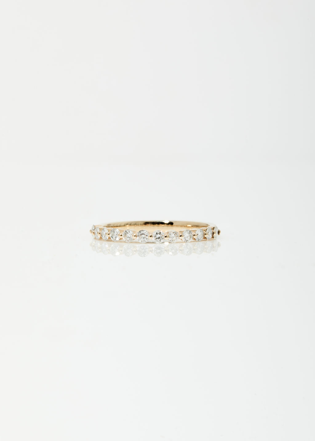 0.37 CT Round Full Eternity Lab Grown Diamond Wedding Band